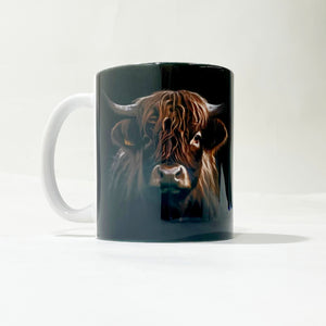 Highland Cow Mug - Dark