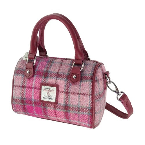 Harris Tweed Kilbride Mini Bowling Bag The Wee Tartan Shop