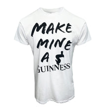 Load image into Gallery viewer, Make Mine A Guinness White T-Shirt
