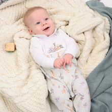 Load image into Gallery viewer, Printed Baby Sleepsuit - Little Savannah

