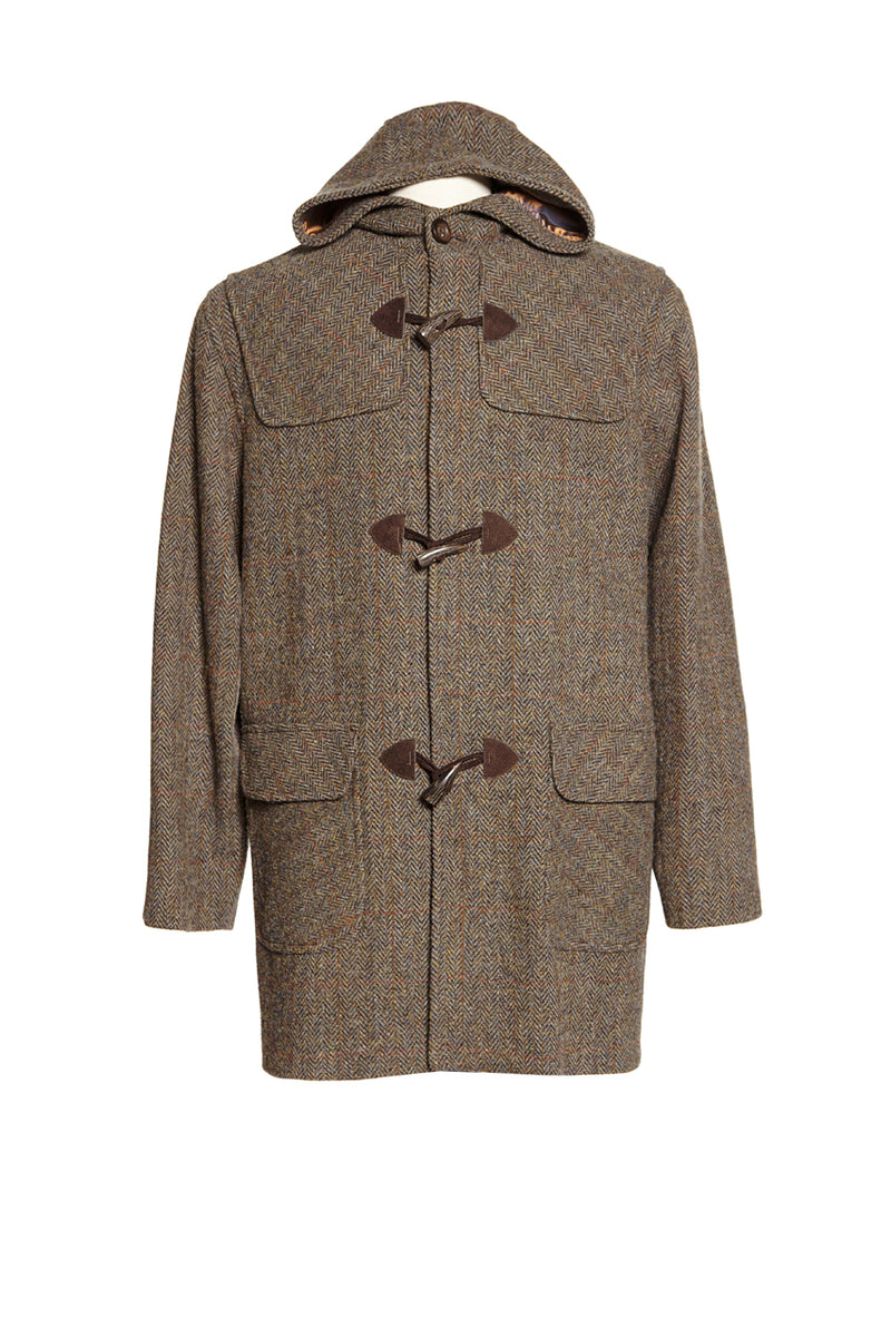 Harris Tweed Duffle Coat – The Wee Tartan Shop