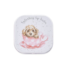 Load image into Gallery viewer, Wrendale &#39;Tea Cup Pup&#39; Lip Balm Tin
