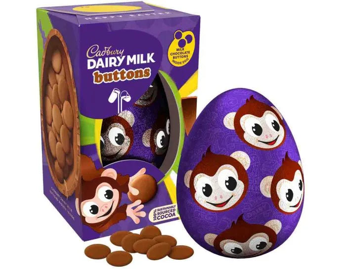 Cadbury Dairy Milk Buttons Easter Egg 98g