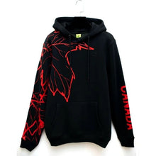 Load image into Gallery viewer, Canada - Black Maple &#39;Crest&#39; Premium Hoodie
