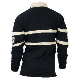 Guinness Black & Cream Traditional Rugby Shirt