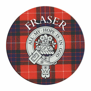 Clan Crest Tartan Coaster