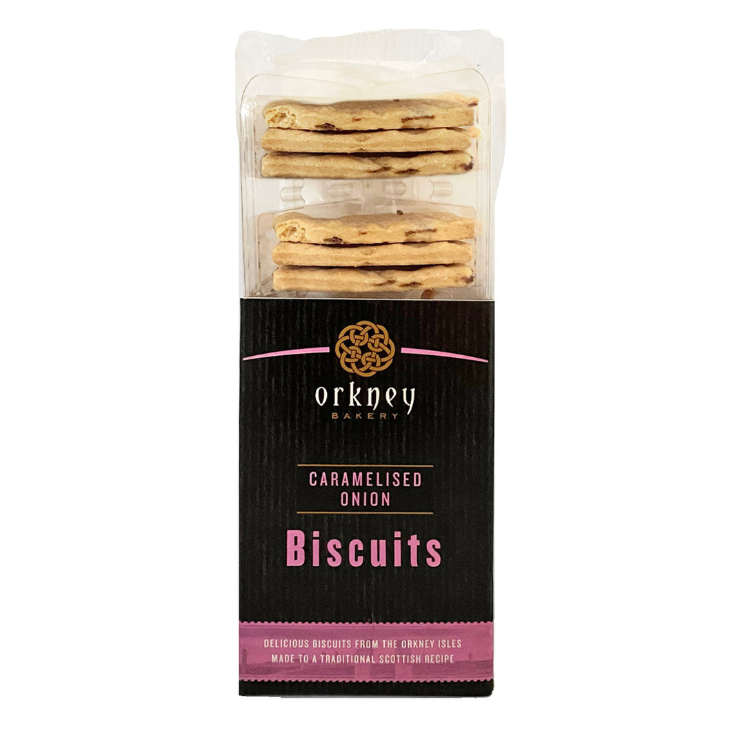 Orkney Caramelised Onion Biscuits 130g