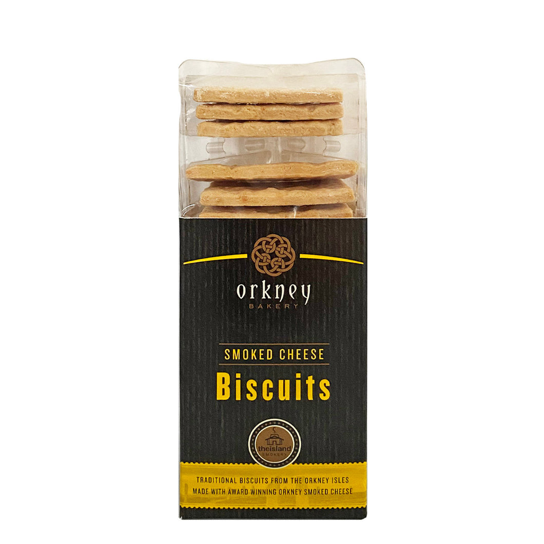 Orkney Bakery Smoked Cheese Biscuits - 130g