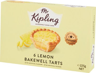 Mr. Kipling Lemon Bakewell Tarts