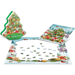 Eurographics Christmas Tree Tin - 550 Piece Puzzle