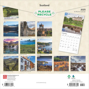 Scotland 2025 Calendar