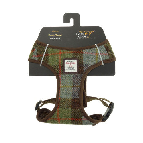 Tweed dog sale harness