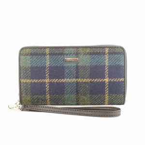 Tweed Wallet with Wrist Strap