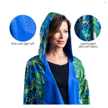 Load image into Gallery viewer, Van Gogh Irises Women&#39;s Rain Cape
