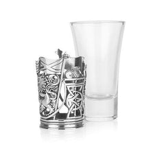 Load image into Gallery viewer, Rampant Lion Shot Glass Holder
