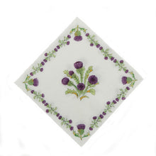 Load image into Gallery viewer, Thistle &amp; Robert Burns Luncheon Napkins
