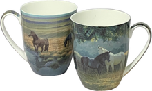 Load image into Gallery viewer, Bateman Horses Set of 2 Mugs
