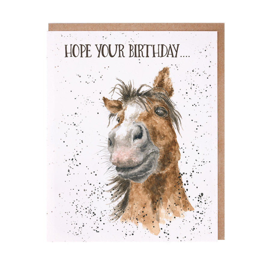 Wrendale Horse-some Birthday Card