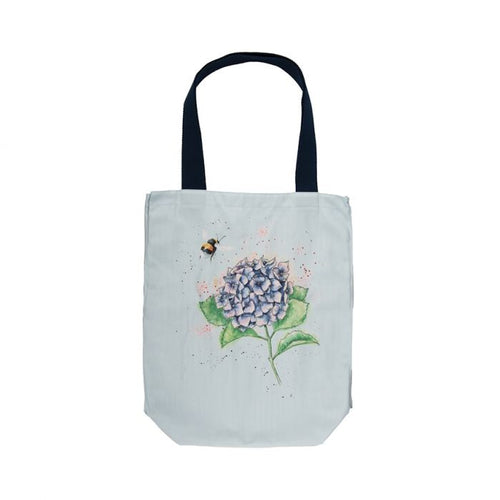 Wrendale Hydrange & Bee Canvas Tote Bag