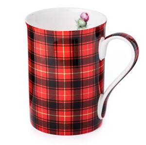 Tartan & Thistle Red Classico Mug