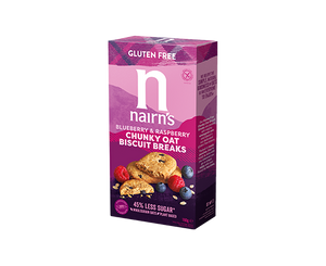 Nairn's Blueberry & Raspberry Chunky Oat Biscuits