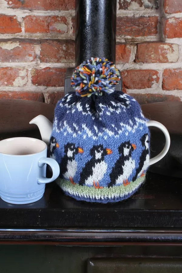 Circus of Puffins Tea Cosy