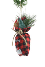 Load image into Gallery viewer, Red Hanging &quot;Merry Christmas&quot; Gift Bag
