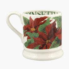 Load image into Gallery viewer, Poinsettia 1/2 Pint Mug
