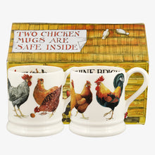 Load image into Gallery viewer, Rise &amp; Shine Set Of 2 1/2 Pint Mugs Boxed
