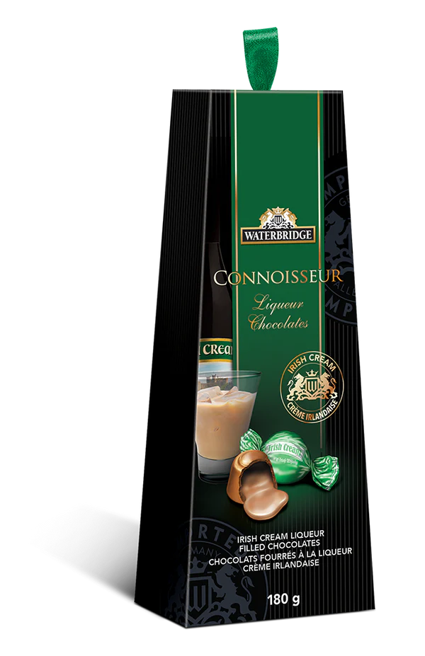 Waterbridge Connoisseur Irish Cream Liqueur Filled Chocolates180G