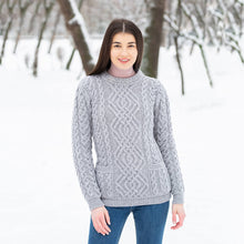Load image into Gallery viewer, Cable Knit Crew Sweater
