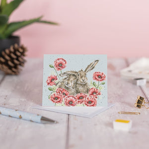 'Love is in the Hare' Mini Gift Card