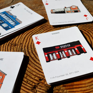 Temple Bars Playing Cards