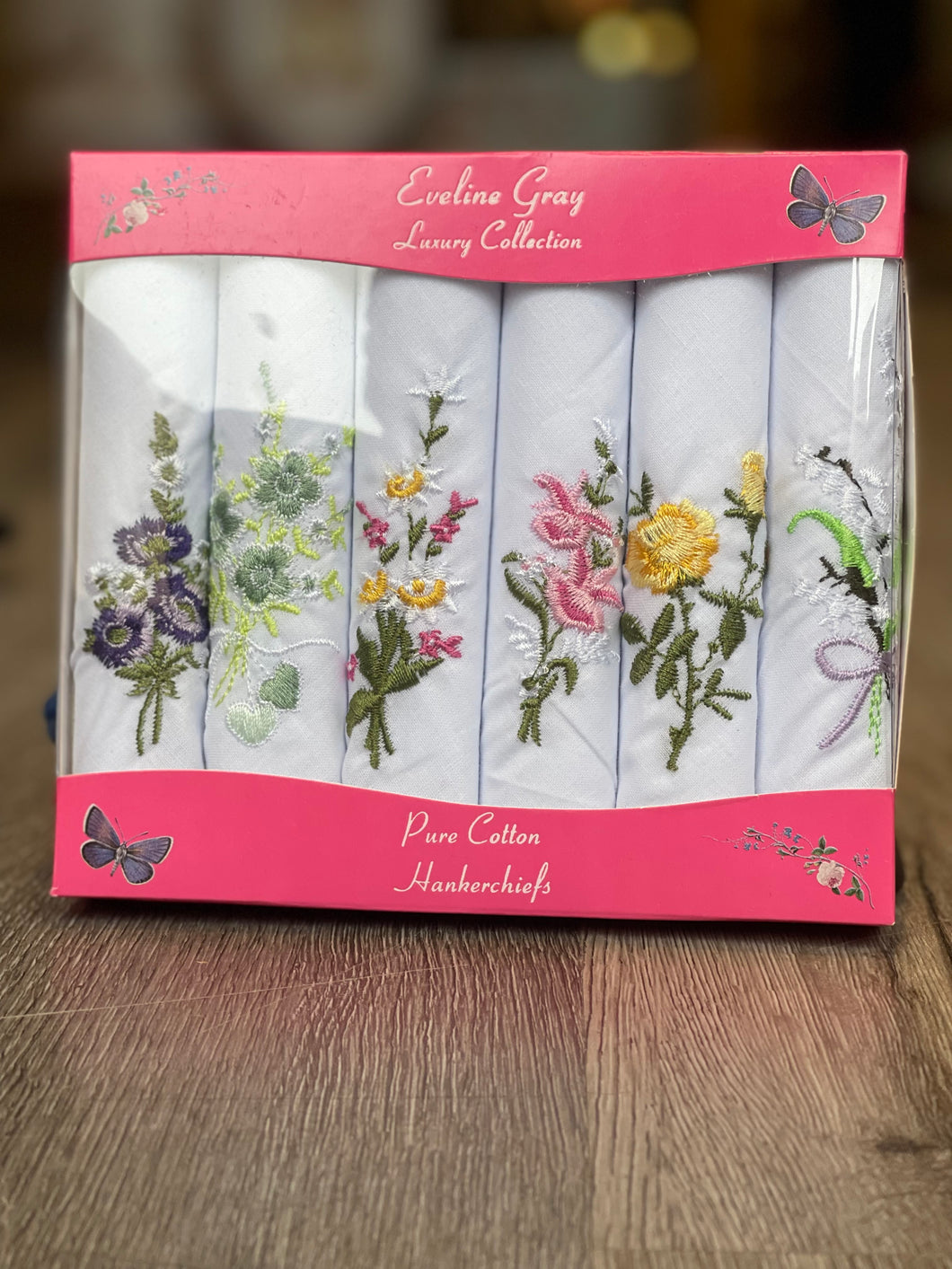Floral Handkerchiefs - Boxed