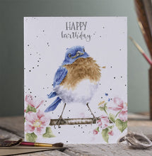 Load image into Gallery viewer, &#39;The Bluebirds Song&#39; Birthday Card
