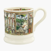 Load image into Gallery viewer, Setting Up Home Potting Shed 1/2 Pint Mug
