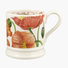 Load image into Gallery viewer, Red Poppy 1/2 Pint Mug
