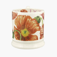 Load image into Gallery viewer, Red Poppy 1/2 Pint Mug

