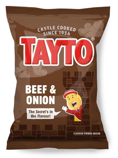 Tayto Beef & Onion Crisps 32.5g