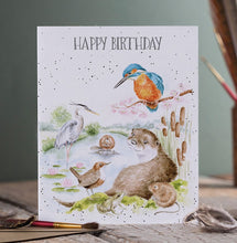 Load image into Gallery viewer, &#39;Otterly Fabulous&#39; Birthday Card
