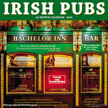 Load image into Gallery viewer, Irish Pubs 2024 18-Month Calendar
