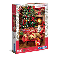 Load image into Gallery viewer, Christmas by the Fire - 1000pc Jigsaw Puzzle
