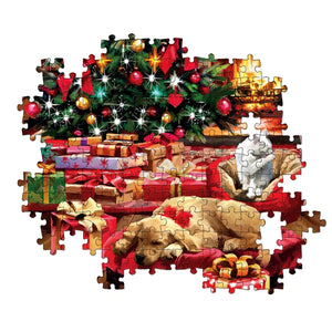 Christmas by the Fire - 1000pc Jigsaw Puzzle