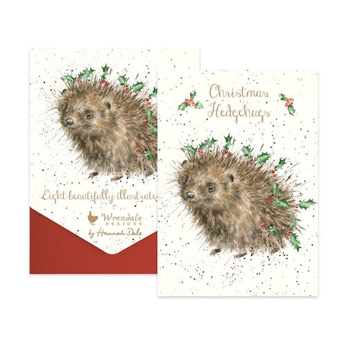 'Christmas Hedgehugs' Hedgehog Card Pack