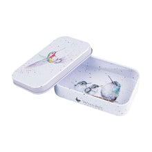 Load image into Gallery viewer, &#39;Wisteria Wishes&#39; Hummingbird Mini Gift Tin
