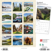 Load image into Gallery viewer, Scotland 2024 16-Month Calendar
