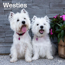 Load image into Gallery viewer, West Highland WhiteTerriers 2024 16-Month Calendar
