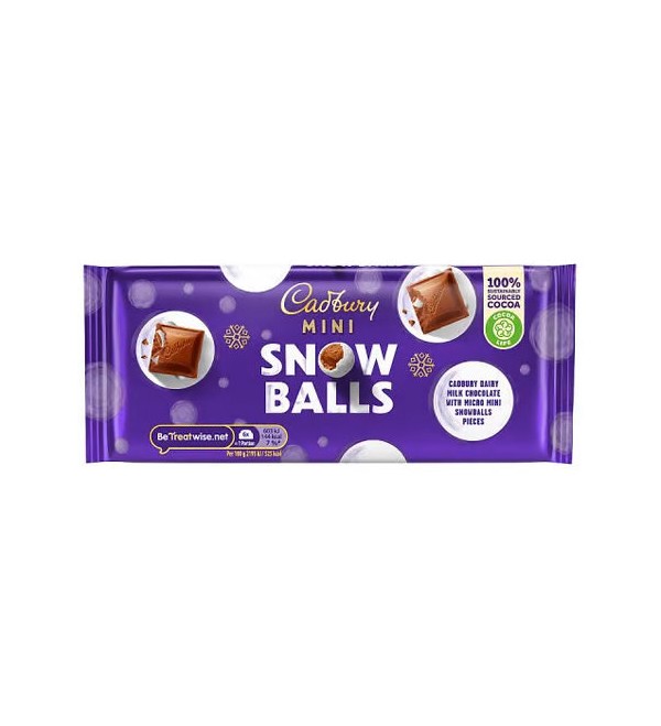 Cadbury Mini Snowballs Block