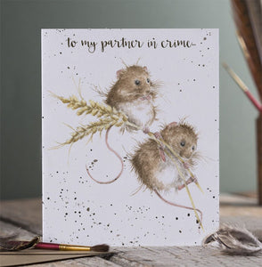 'Partners In Crime' Card