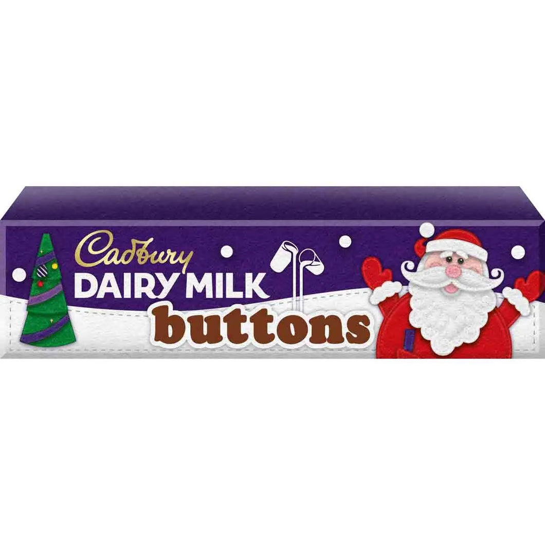 Cadbury Dairy Milk Chocolate Buttons Tube 72G